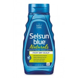 Selsun Blue Naturals Itchy Dry Scalp Anti Dandruff Shampoo 325ml (11 fl oz)